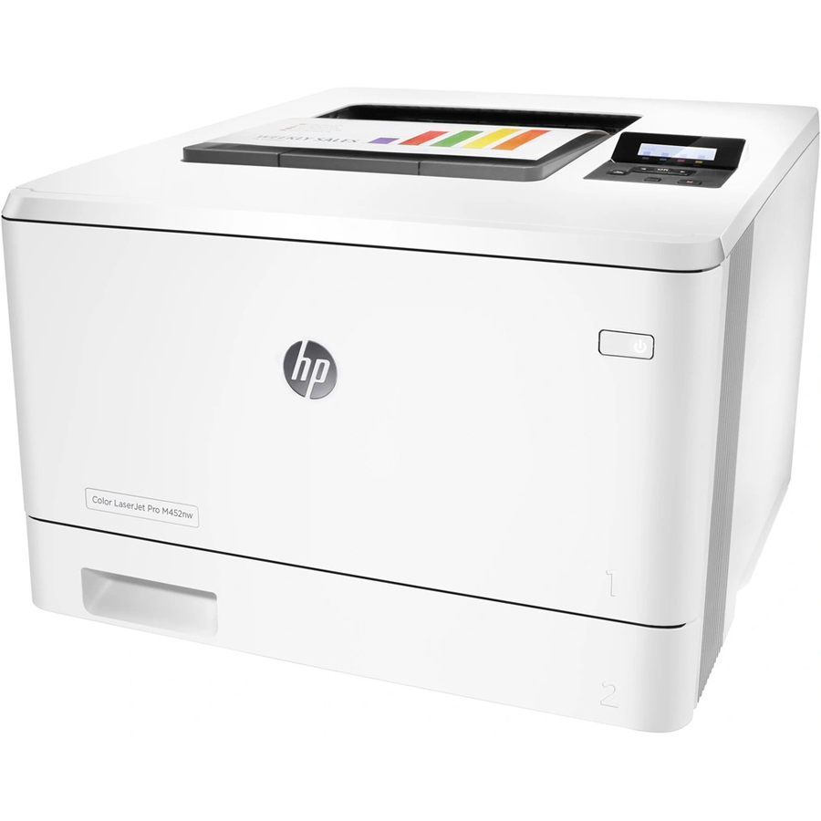 HP Color LaserJet Pro M452nw A4 laserprinter kleur HP 123inkt.be